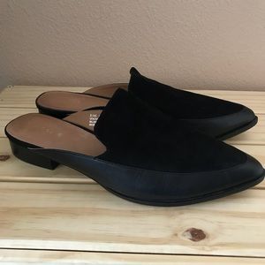 Halogen Leather and Suede  Mules, Slides Size 8.5